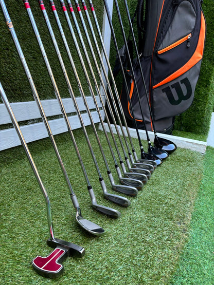 RAM FX3 Complete Golf Package  MD Players Putter & Wilson Stand Bag