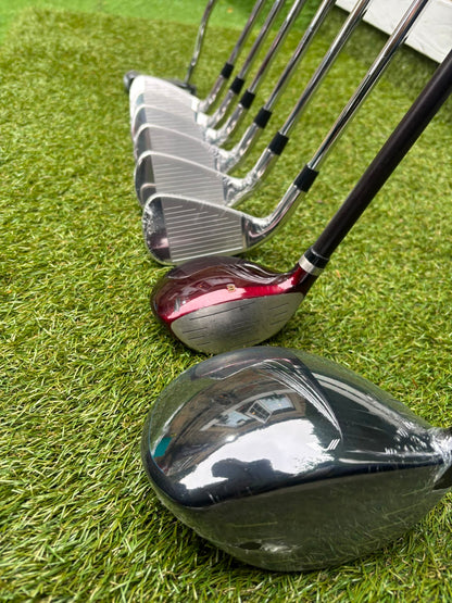 Brand New Wilson Staff D7 XS Golf Set, Brand New Driver & Irons, Brand New Infinite Bucktown Putter, Premium OUUL Stand Bag
