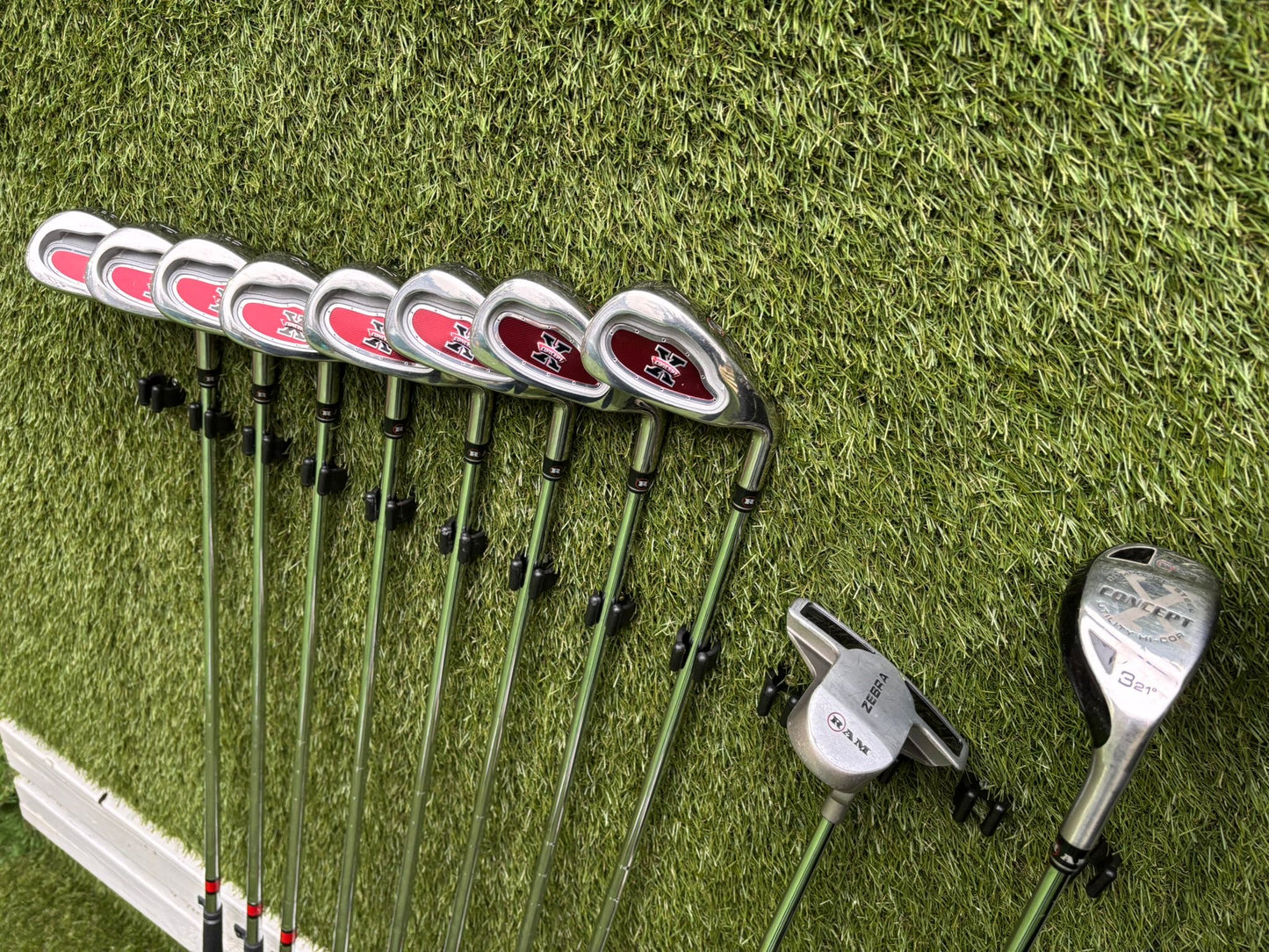 RAM Concept X Complete 14-Club Golf Set + Stand Bag - Free Delivery