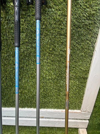 Cobra 3100 I/H Ladies Graphite Irons, Callaway Solaire Woods & RAM Force Cart Bag