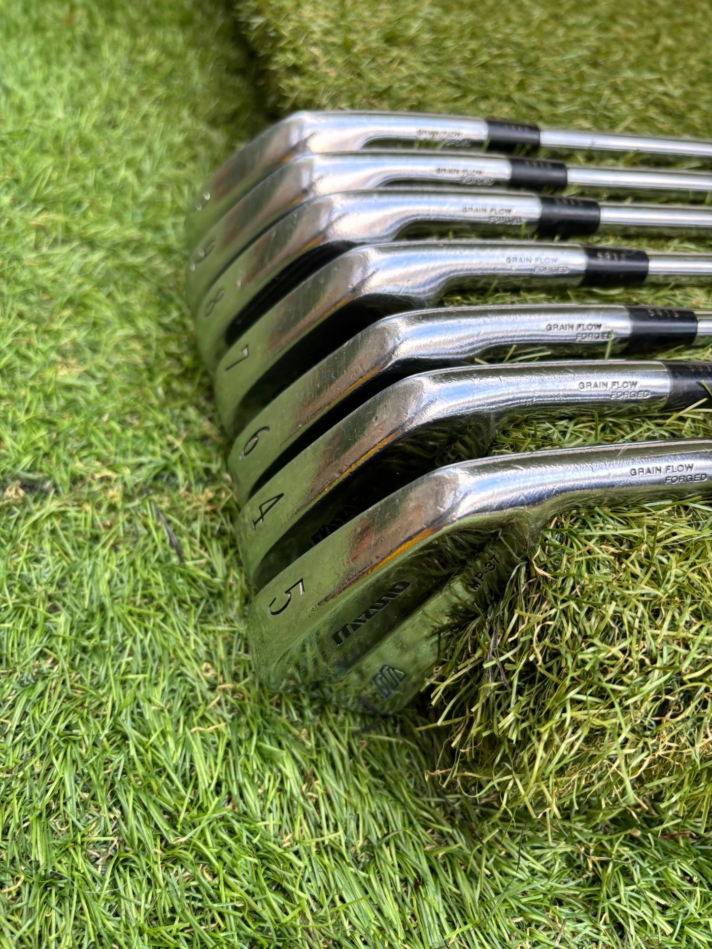 Mizuno MP-37 Forged Blades Iron Set 4–PW Stiff Flex