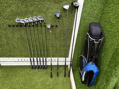 Confidence Complete Golf Set with Stand Bag (10 Clubs) Free Delivery