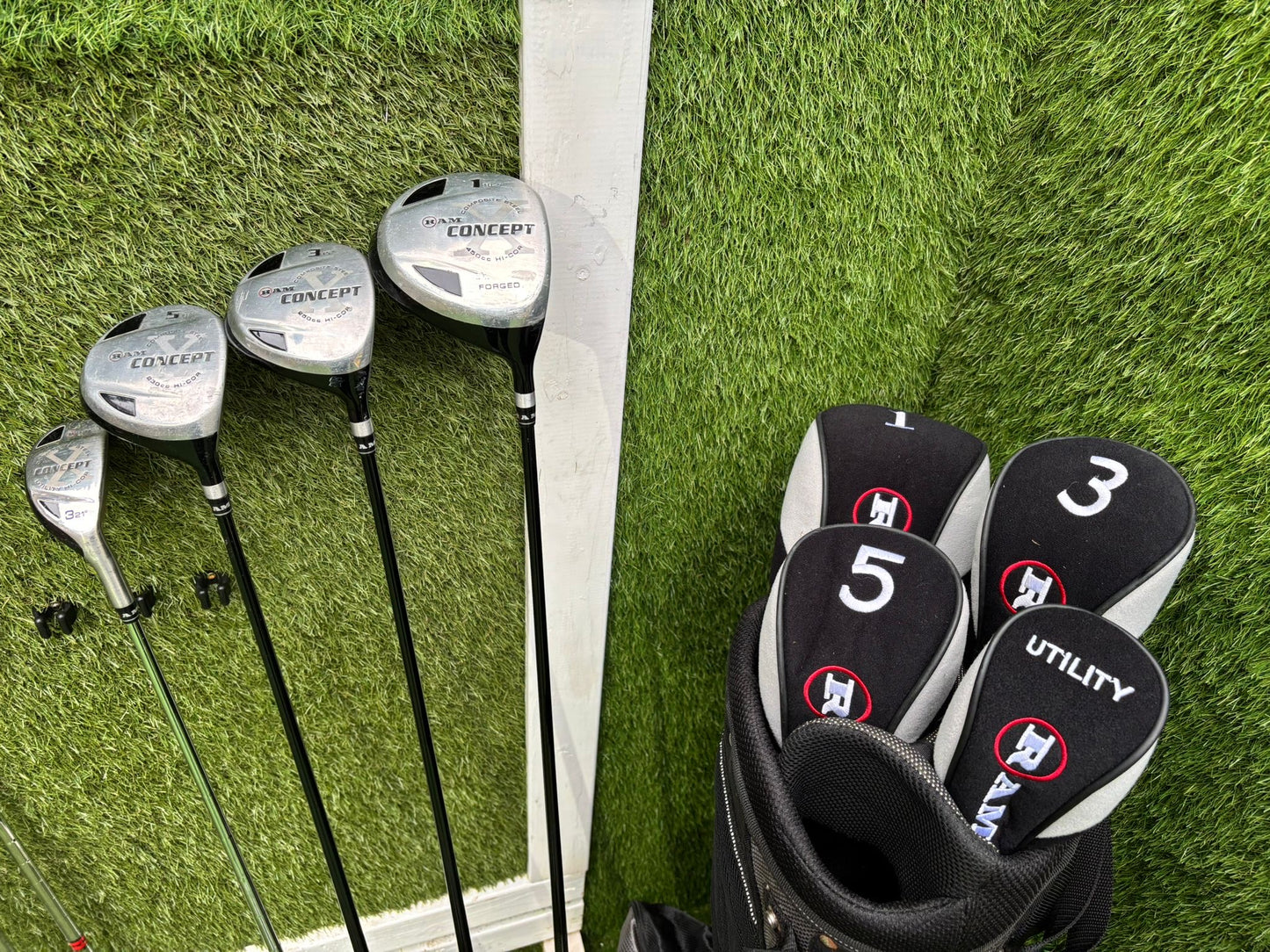 RAM Concept X Complete 14-Club Golf Set + Stand Bag - Free Delivery