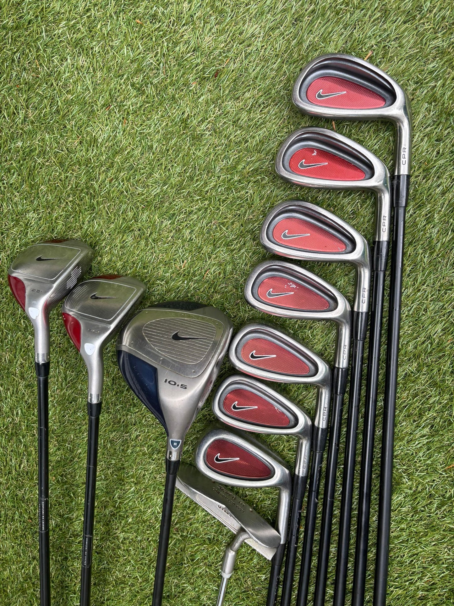 Nike CPR Full Matching Graphite Golf Set + Nike Stand Bag