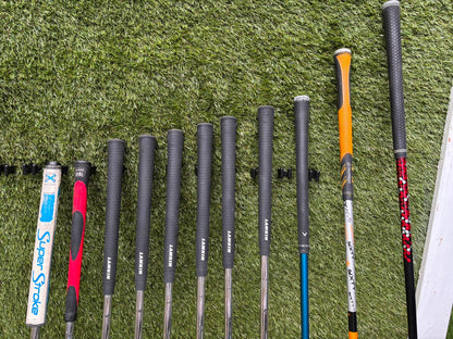 Benross Delta X Irons, Delta Driver, Adams Idea Pro Hybrid, Mizuno M-Craft IV, Vokey SM6 & Greg Norman Cart Bag