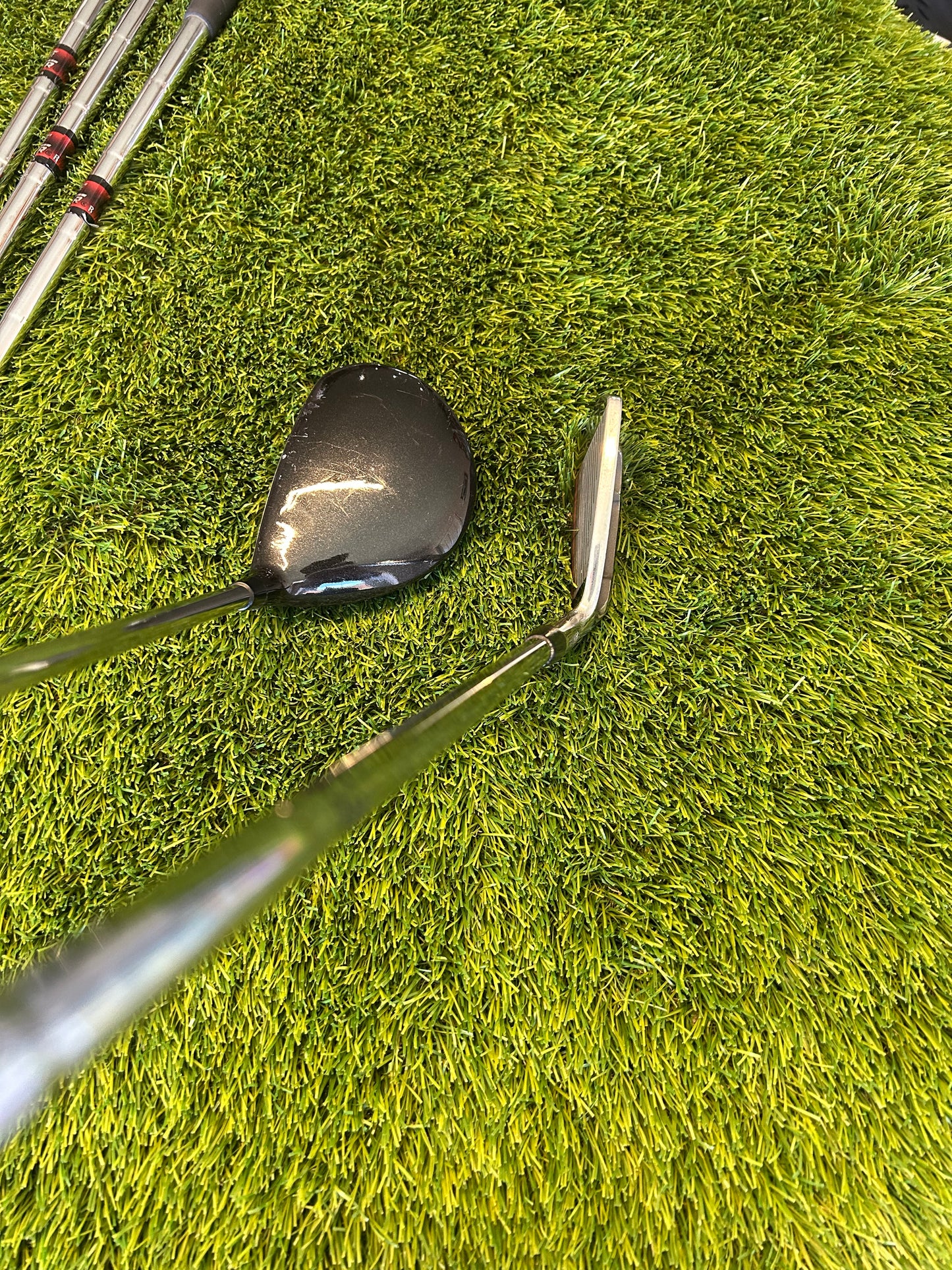 Memphis 4000iL Complete Golf Irons set 3-PW & SW + 3 wood & 5 Wood Oversize Heads Reg Flex RH
