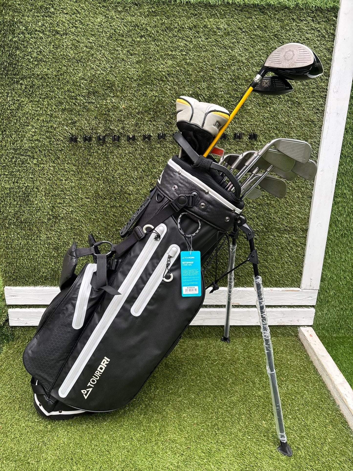 PING G5 Irons, Callaway XR 5 Wood, Nike SQ Dymo Driver, Vokey Wedge & Brand New Waterproof Stand Bag Golf Set