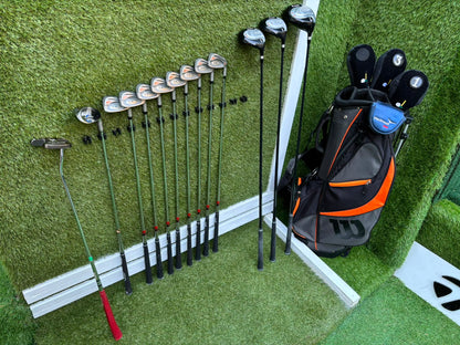 RAM FX3 Complete Golf Package  MD Players Putter & Wilson Stand Bag