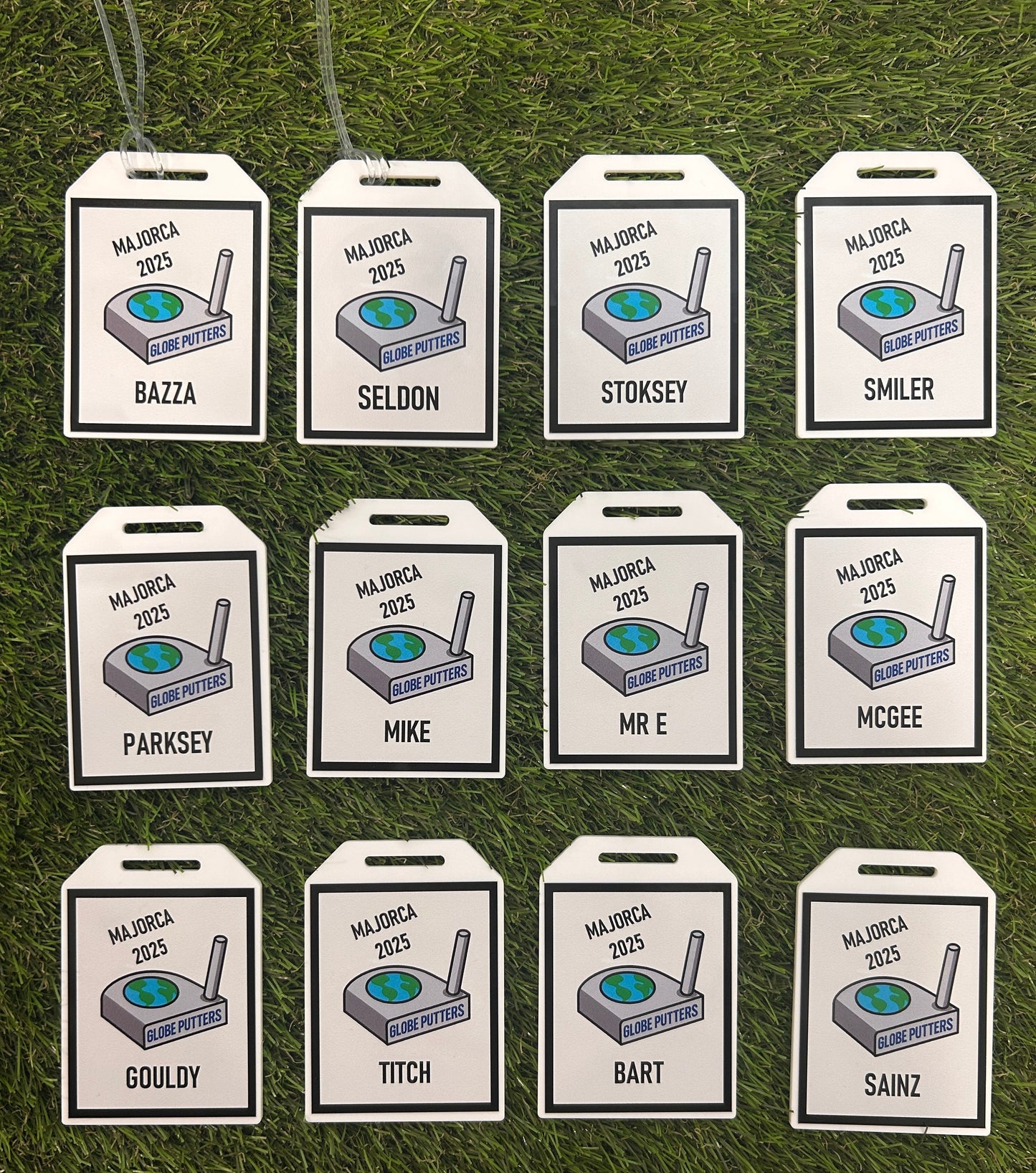 Personalised Golf Bags Tags