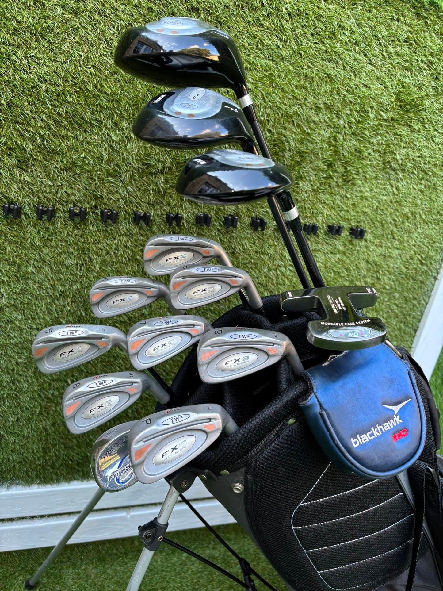 RAM FX3 Complete Golf Package  MD Players Putter & Wilson Stand Bag