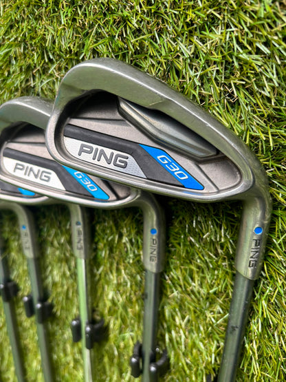 Ping G30 Graphite Irons 6-U, TaylorMade M4 Rescue, Nike SQ Driver & Callaway Stand Bag Stunning Set