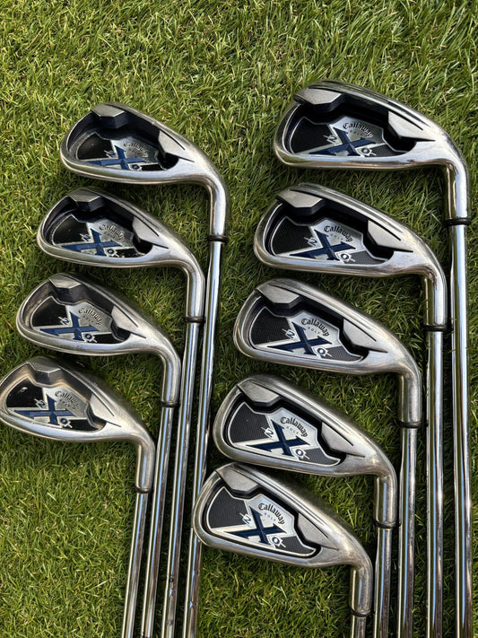 Callaway X-20 Irons Set 3 to PW & SW – 9 Irons - Free Delivery