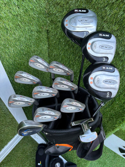 RAM FX3 Complete Golf Package  MD Players Putter & Wilson Stand Bag