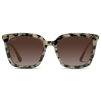 MADISON Oversized Women's Sunglasses in Beige Tortoise by WMP Eyewear UK