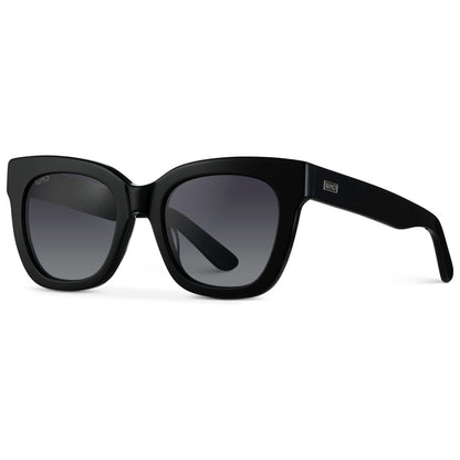 STORMI Cat Eye Women's Sunglasses in Glossy Black by WMP Eyewear