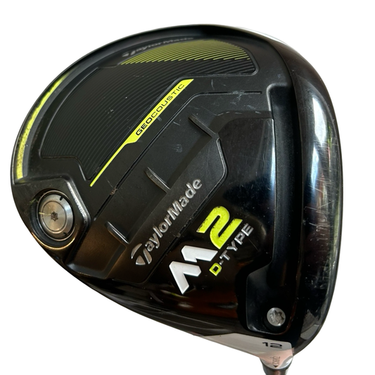 TaylorMade M2 D-Type 12 Degree Pro 56 Regular Flex Graphite Shaft Head Cover Included Golf Pride Mid Size Grip - RH