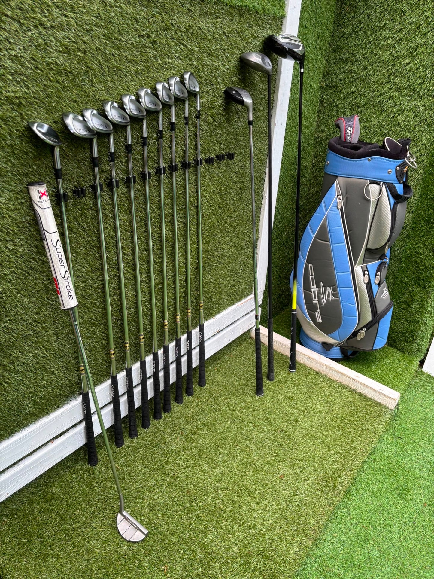 Maxfli Revolution +1” Golf Set with Odyssey White Ice Putter & Cobra Bag Free Delivery
