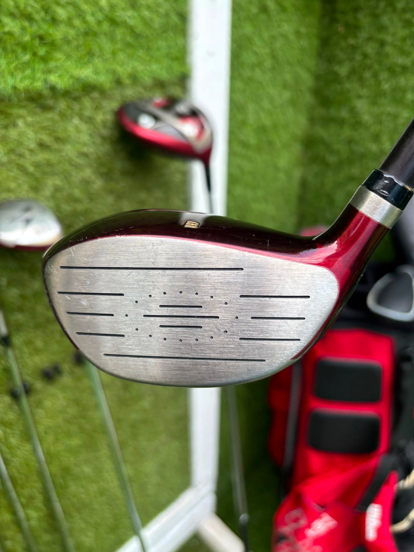 Wilson ProStaff Oversize Irons, Wilson Staff D300 Driver, Wilson Deep Red Woods & Wilson Stand Bag