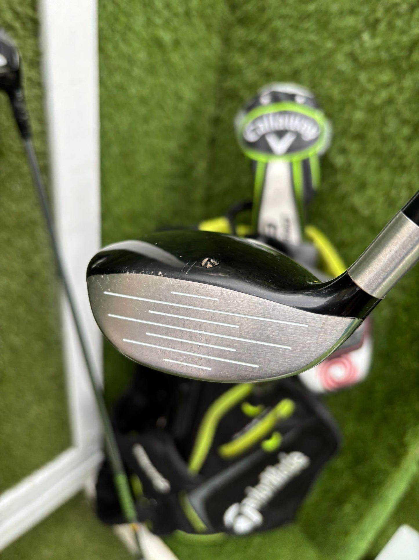 Callaway GBB Epic Adjustable Driver + TaylorMade Burner Irons (4–SW) + Ping i15 Hybrid + r7 Draw 5 Wood + Odyssey Marxman Putter