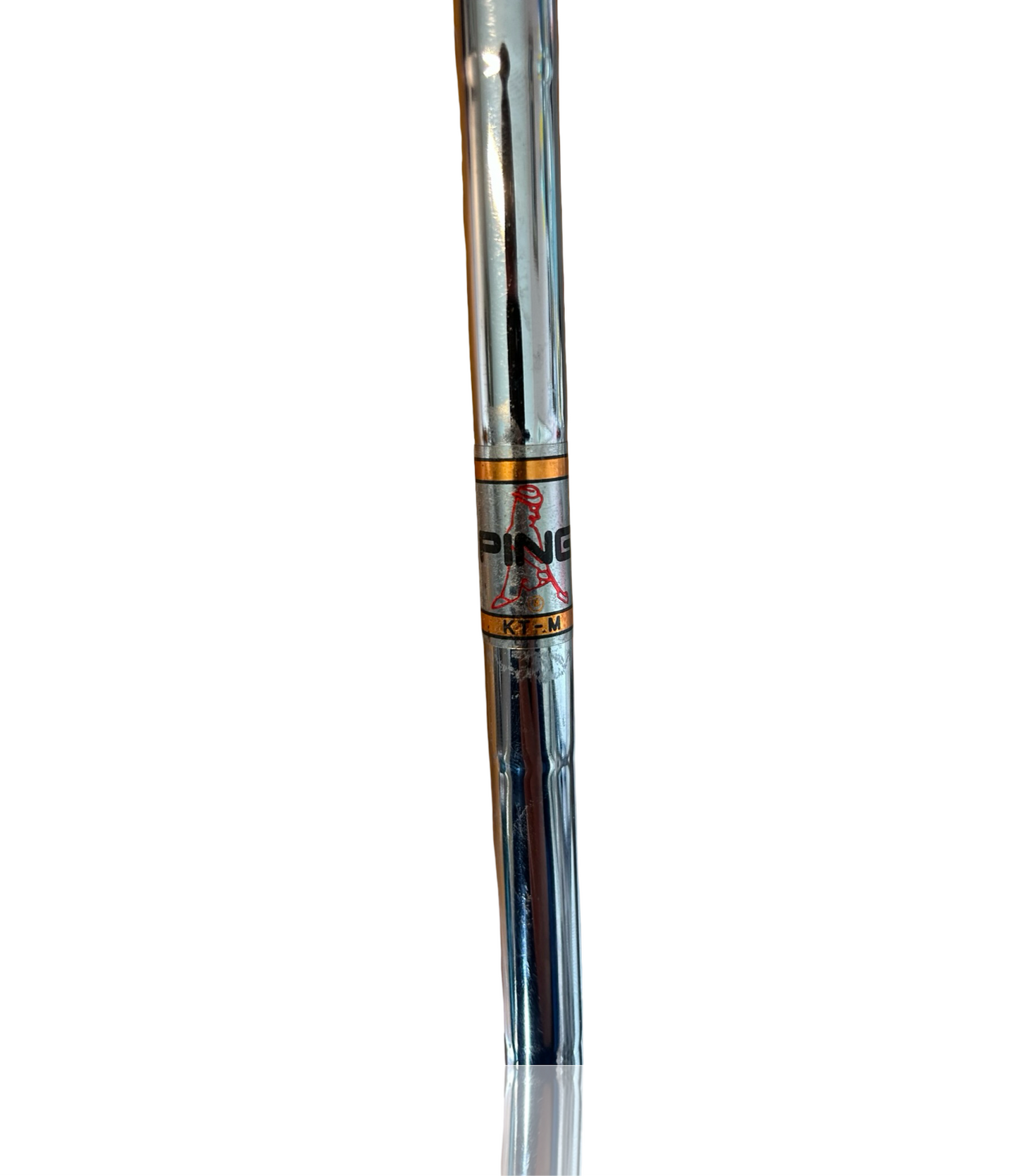 Ping Zing Karsten 9 Iron Steel Medium Flex Shaft Black Dot