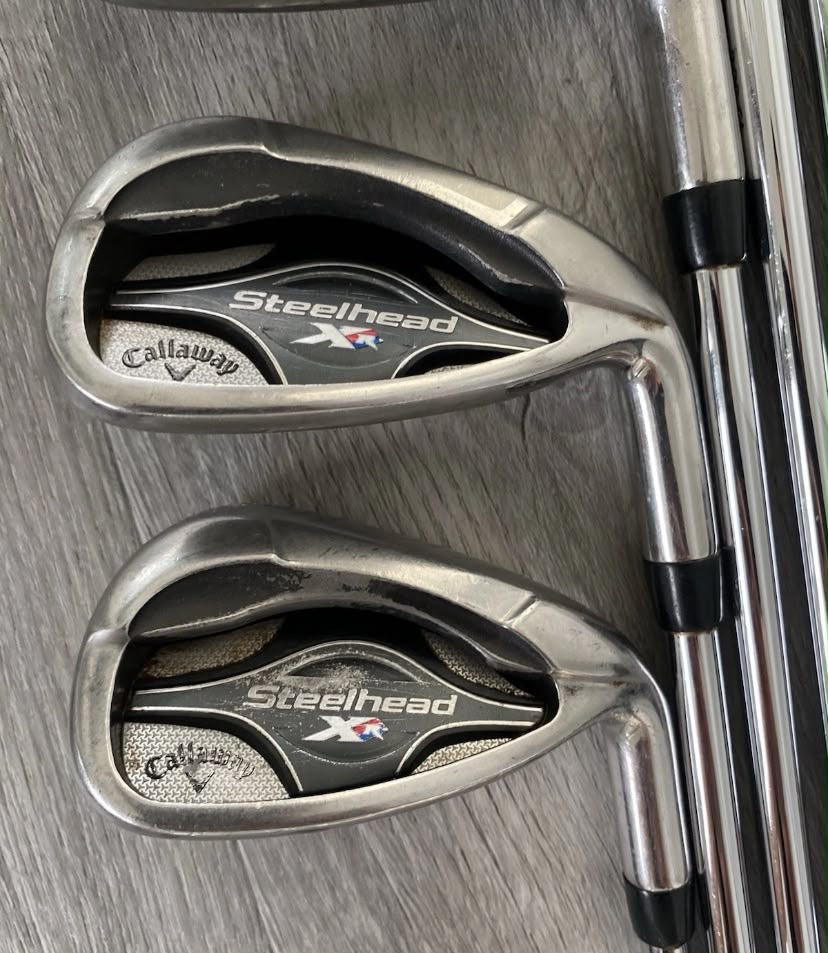 Callaway XR Steelhead XR Irons 5-PW in Good Condition RH