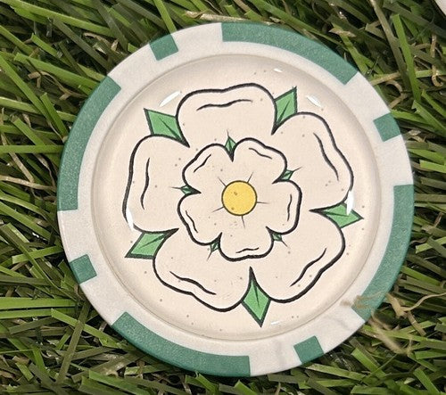 Yorkshire Rose Poker Chip