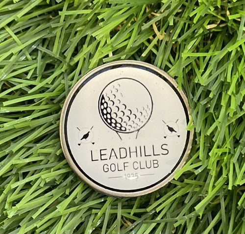 5 Personalised Spike Golf Markers