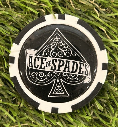 Motorhead - Ace Of Spades Golf  Poker Chip Marker