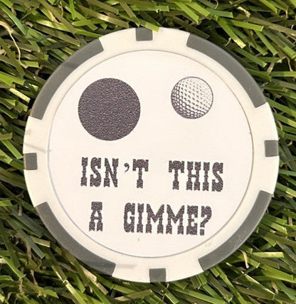 6 Novelty Insulting Poker Chips