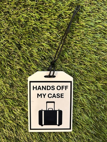 Luxury Luggage Tag Address ID Name Tag Acrylic Personalised Suitcase L