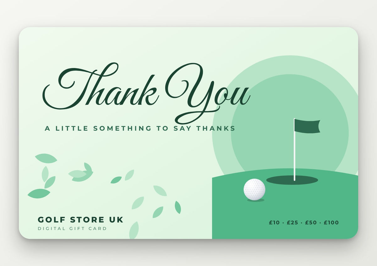 Golf Store UK digital gift card – Thank You design
