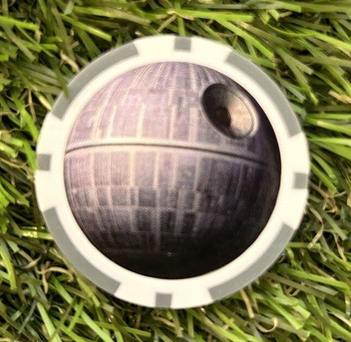 Star Wars - Death Star - Golf Magnetic Poker Chip