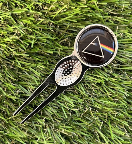 Dark Side Of The Moon  METAL GOLF BALL MARKER AND PITCH REPAIR TOOL