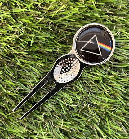 Dark Side Of The Moon  METAL GOLF BALL MARKER AND PITCH REPAIR TOOL