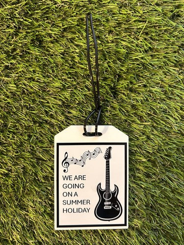 Luxury Luggage Tag Address ID Name Tag Acrylic Personalised Suitcase L