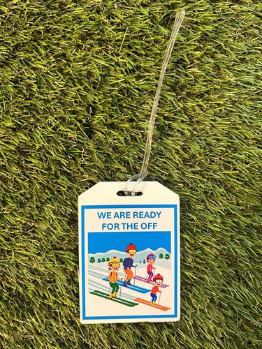 Luxury Luggage Tag Address ID Name Tag Acrylic Personalised Suitcase L