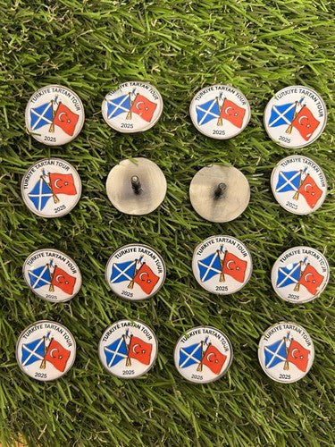 5 Personalised Spike Golf Markers