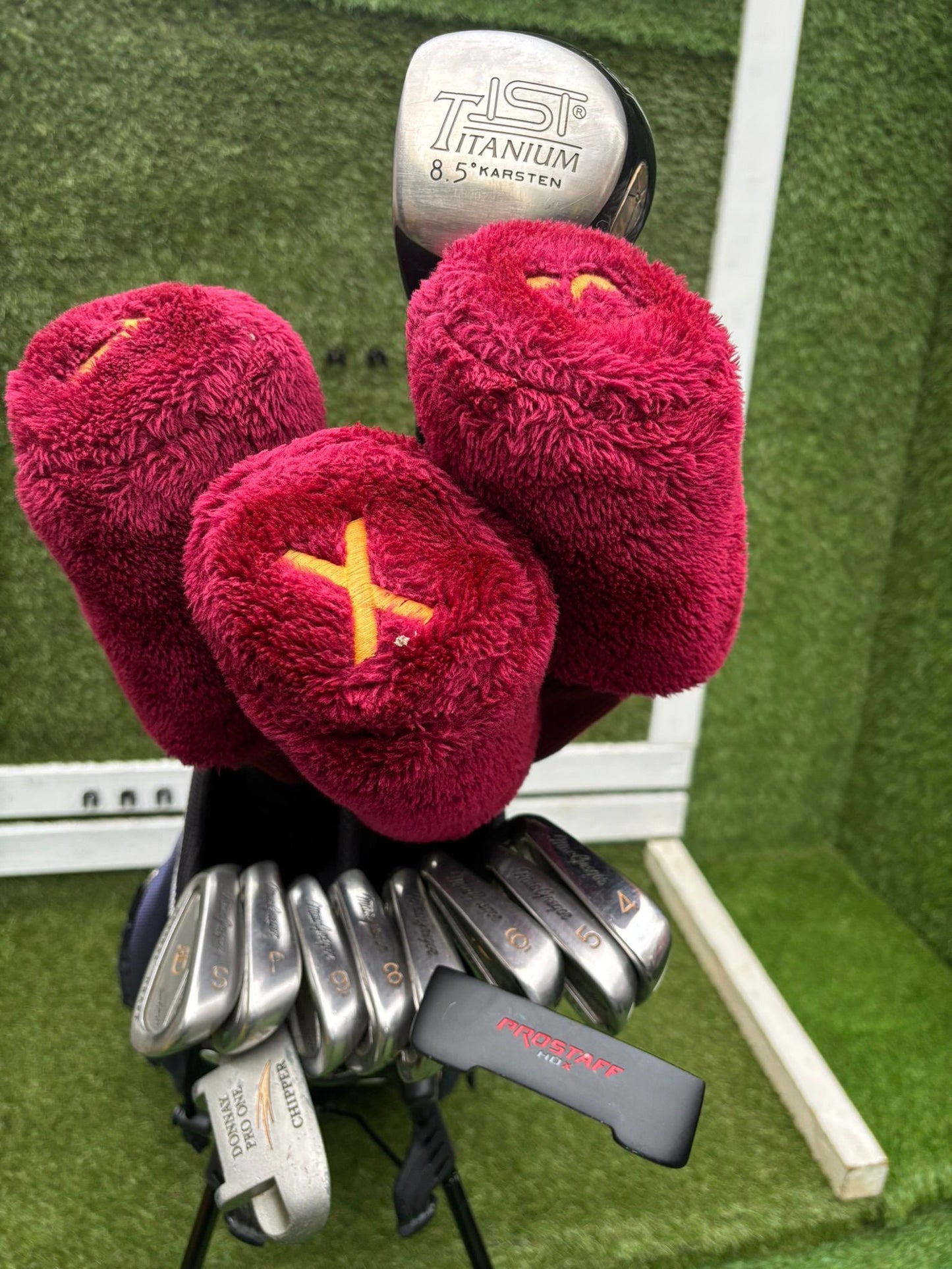 Left-Handed MacGregor Reverse Draft Full Set – Wilson Killer Whale Woods + Ping TiSi Driver £245.00 Delivered