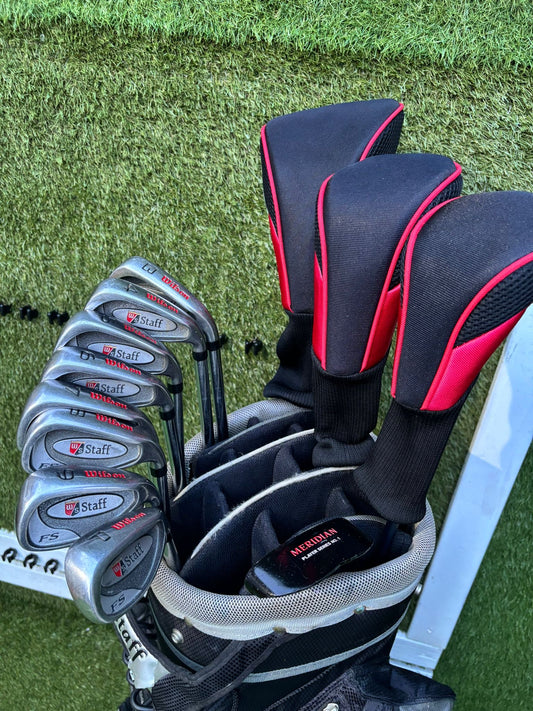 Wilson Staff FS Irons + Cobra Woods + Wilson Staff Cart Bag (12 Clubs) Just £194.00 Delivered