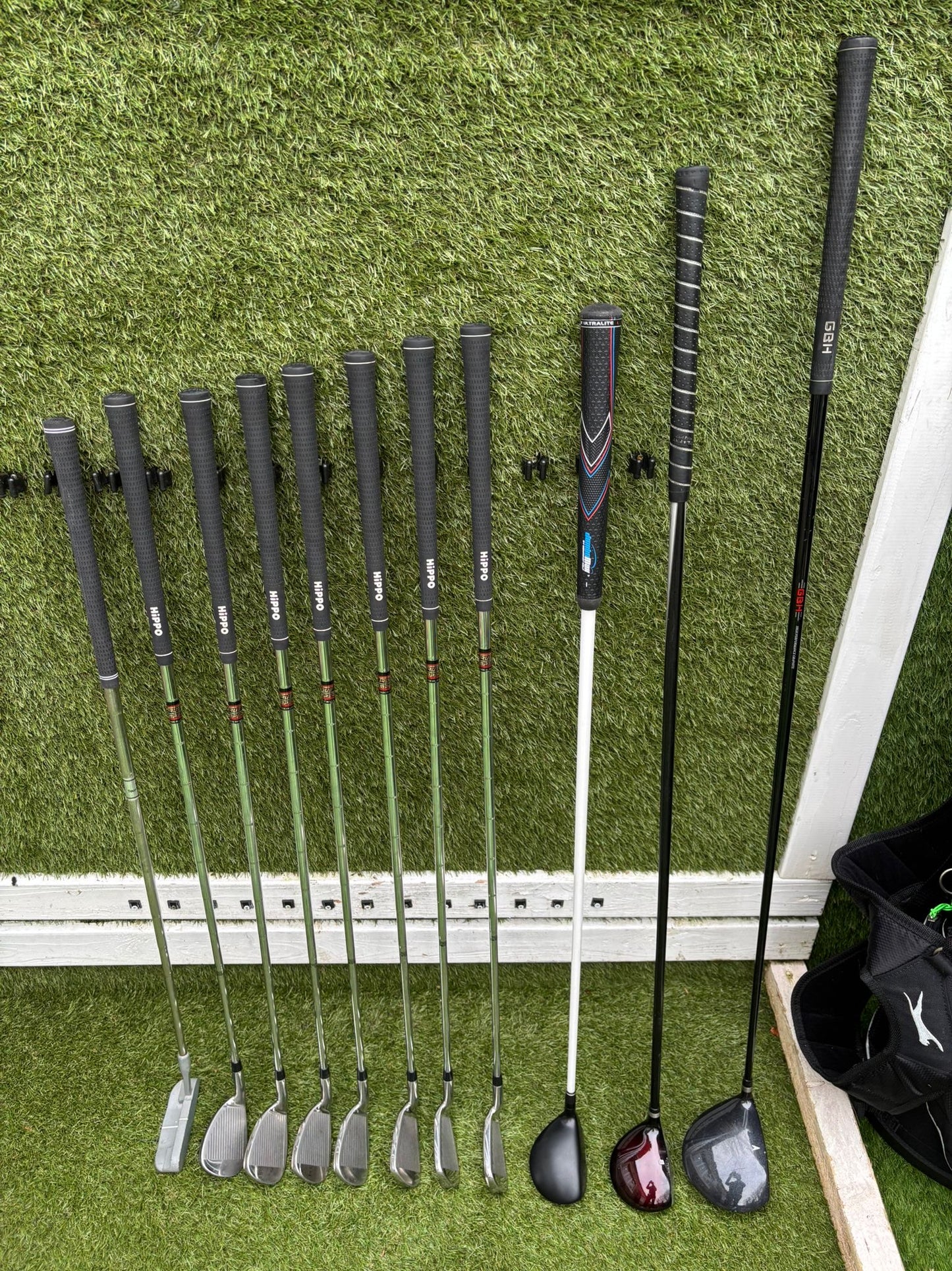 Hippo Hybrid 5–SW Iron Set + Wilson Deep Red II & Stand Bag – 11 Clubs