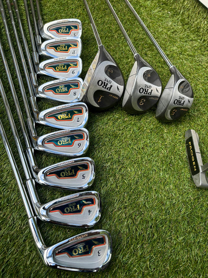 Donnay Pro One Full Golf Set + PowaKaddy Cart Bag (13 Clubs) – Fantastic Like New Condition Just £194.00 Delivered