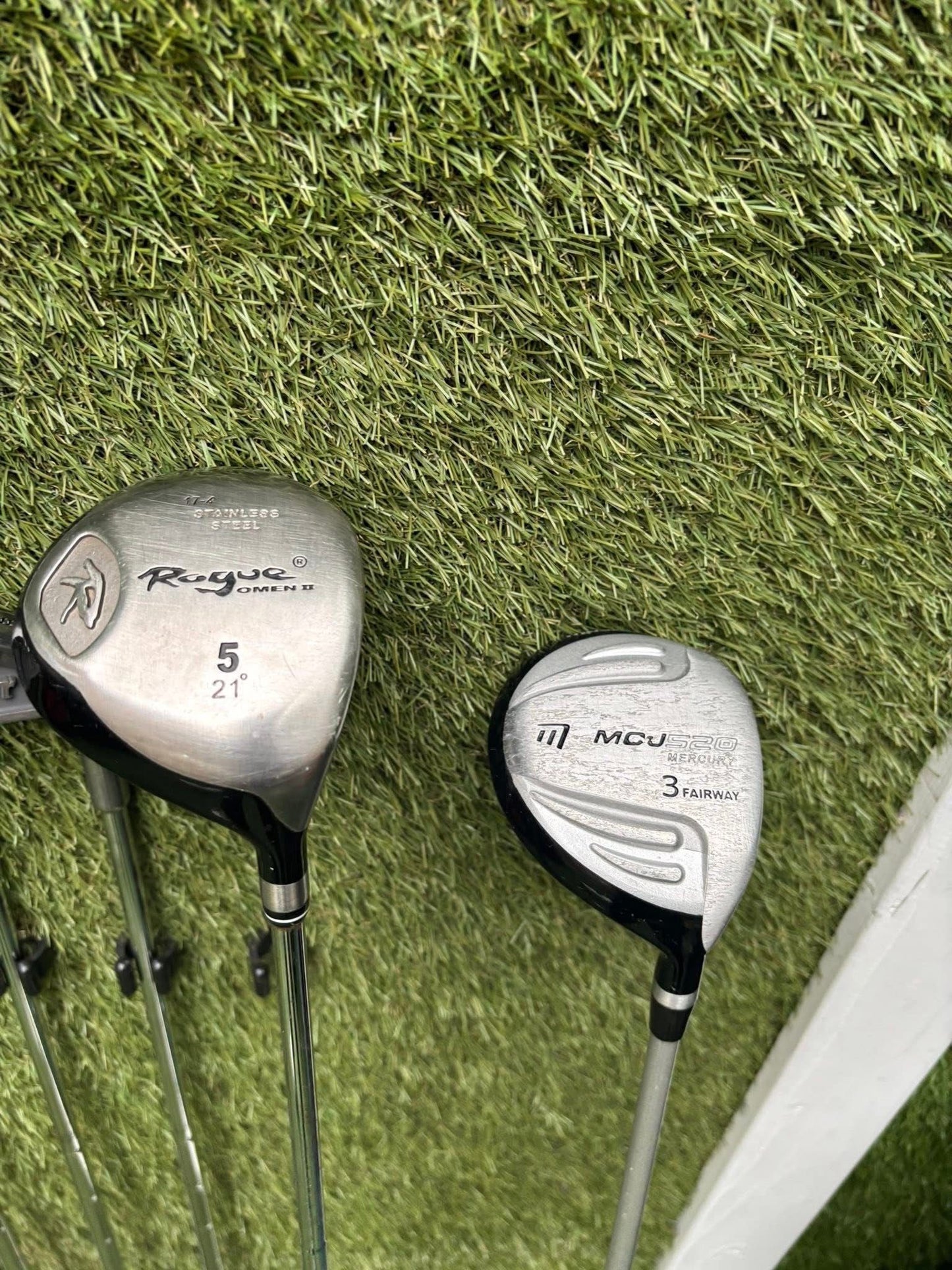 Premier Irons (3–9, SW) + Woods + Putter + Masters Bag – 11 Club Set £104.00