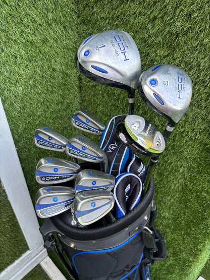 Dunlop DDH SB-21 Golf Set with Benross Hybrid & Stand Bag - Free DPD Delivery