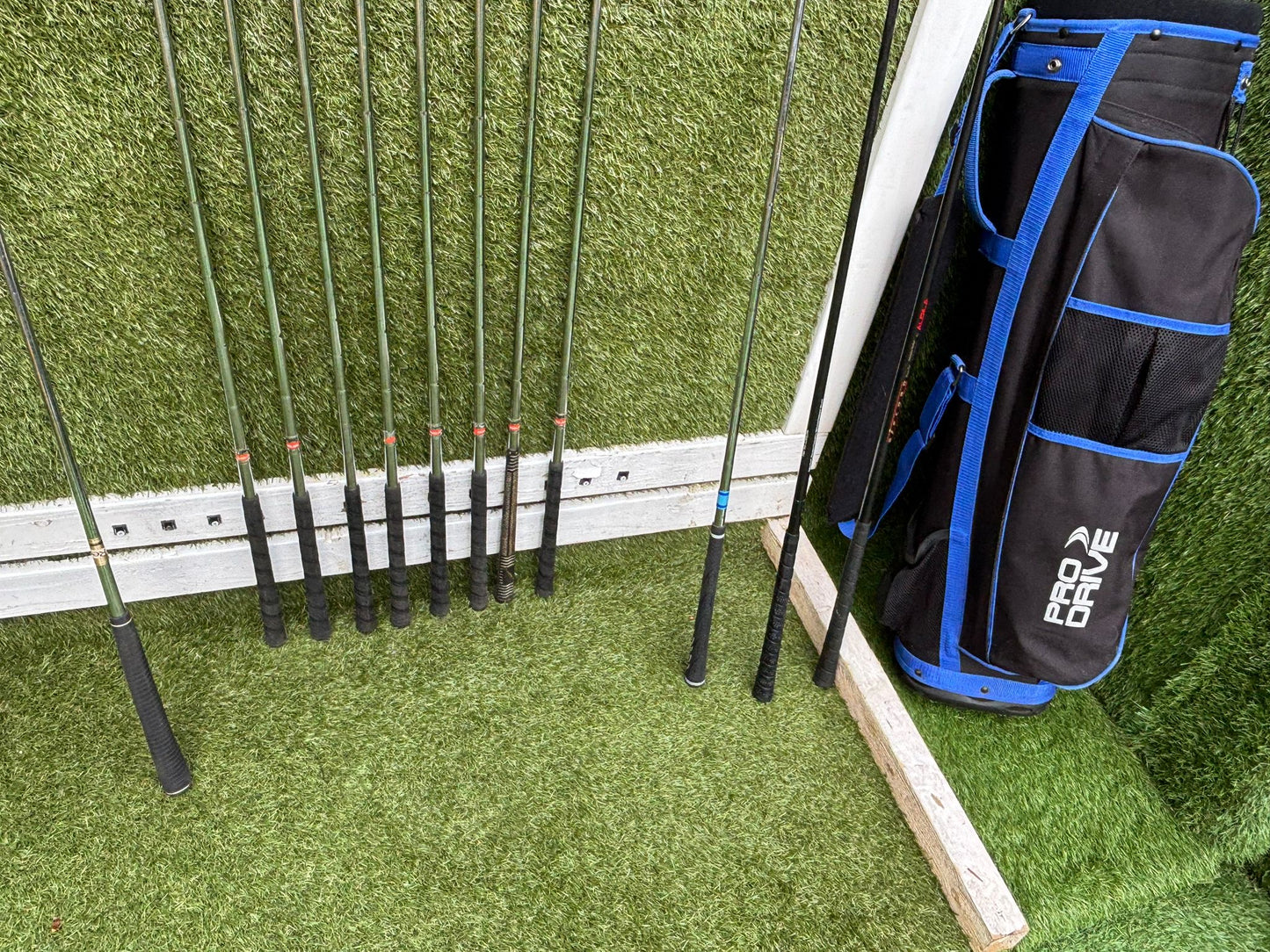 12 Club Complete Golf Set with Cavity-Back Irons & Stand Bag