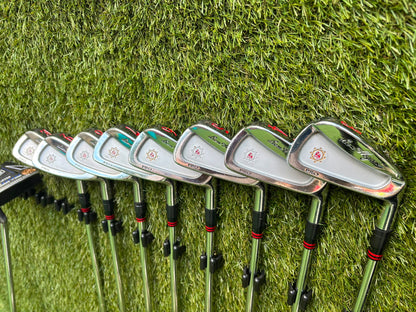 Ben Hogan Apex Edge Pro Forged Golf Set | Cobra FLY-XL Driver | Rife RG7 Putter | PING Traverse Cart Bag