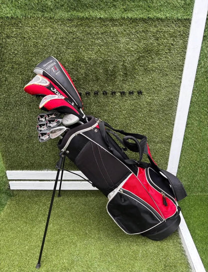 Jaxx RX II Complete Golf Set – Slazenger Panther Ti Driver, Woods, Hybrid, Wedge, Putter & Stand Bag