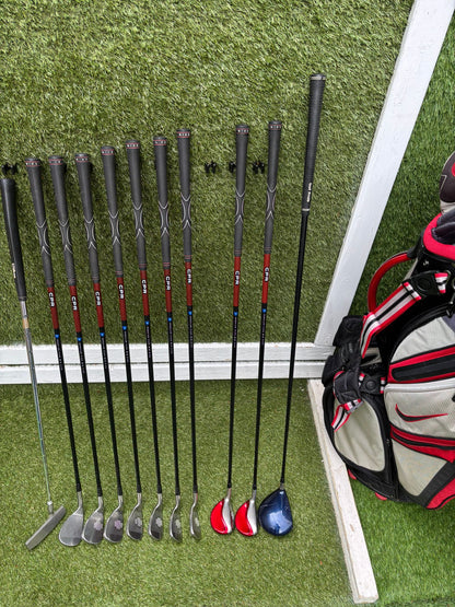 Nike CPR Full Matching Graphite Golf Set + Nike Stand Bag