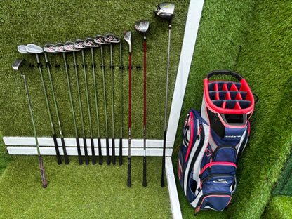 Ping G15 Complete Golf Set + Rapture Driver, Glide Wedges & Cobra Cart Bag