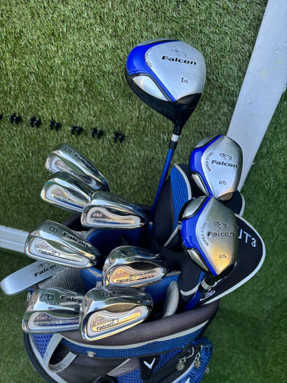 Ladies Falcon Graphite Golf Club Set with Cart Bag