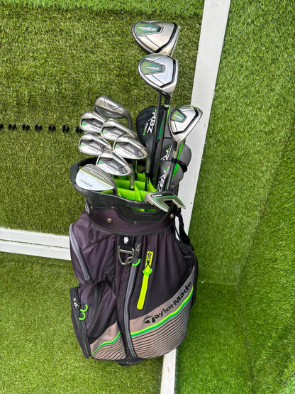 TaylorMade RBZ SpeedLite Complete Golf Set, Matching Woods, Irons & Cart Bag